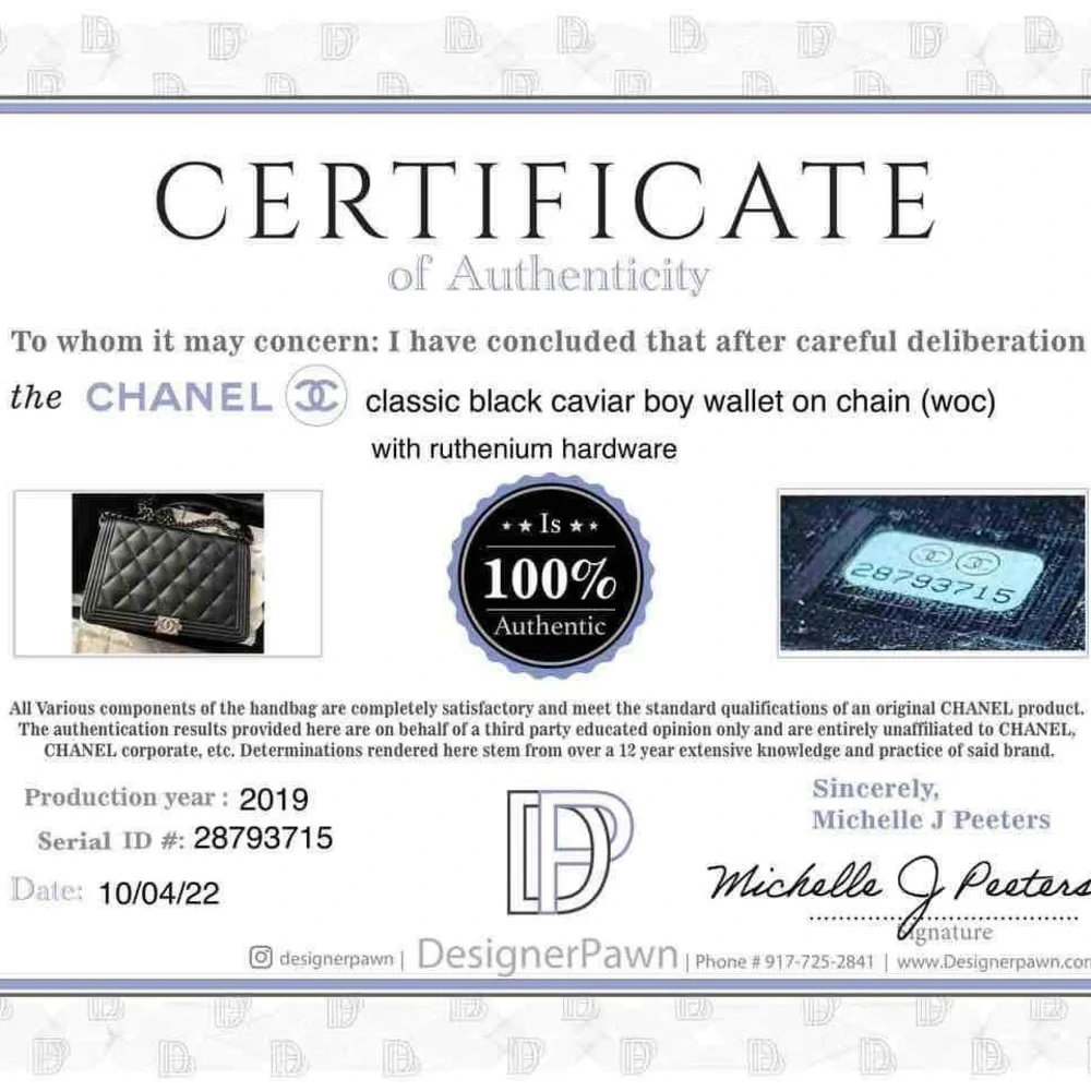 Chanel Boy Woc - Picture 11 of 12